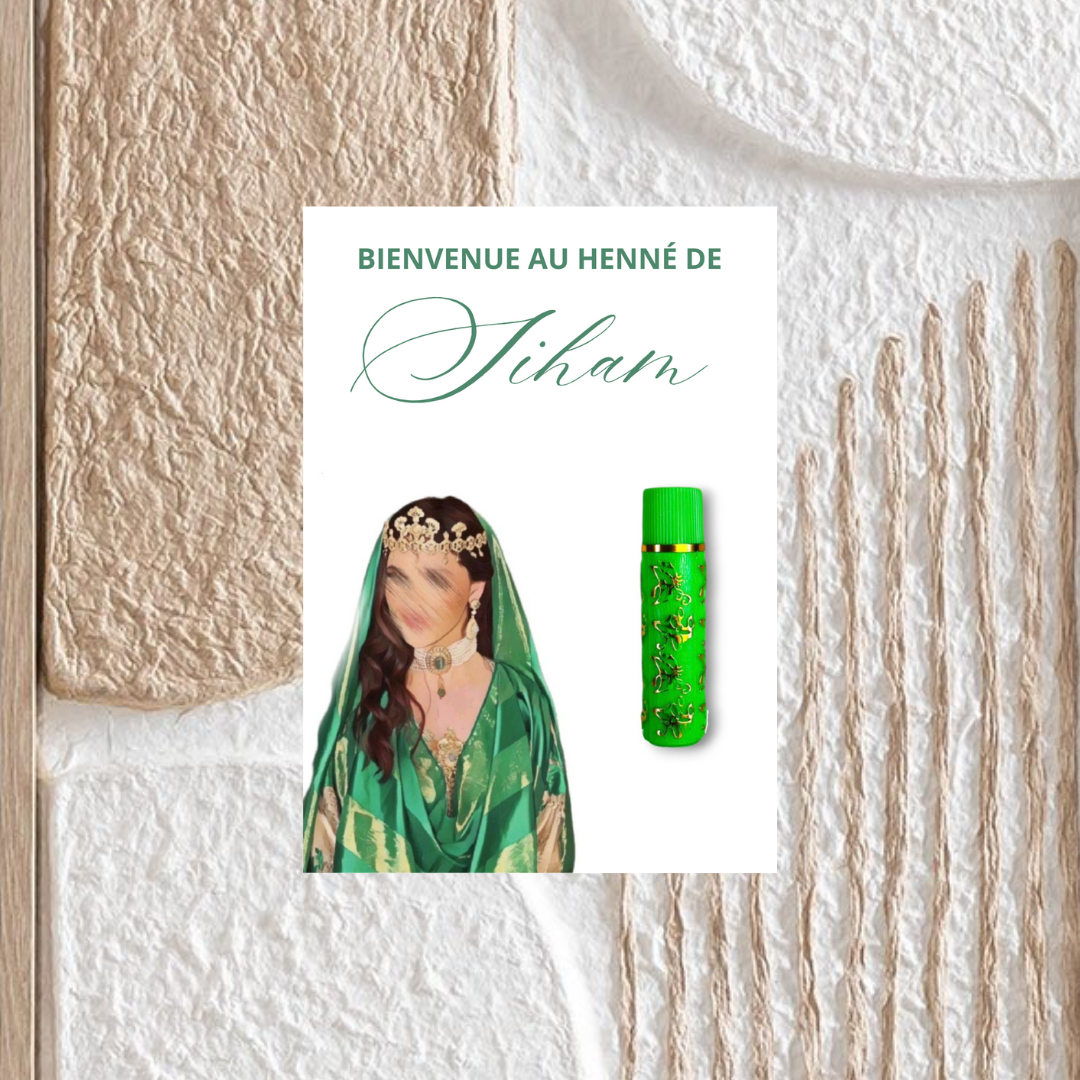 CARTE BIENVENUE AU HENNA