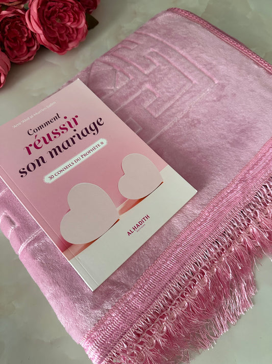 COFFRET TAPIS DE PRIÈRE + LIVRE MARIAGE