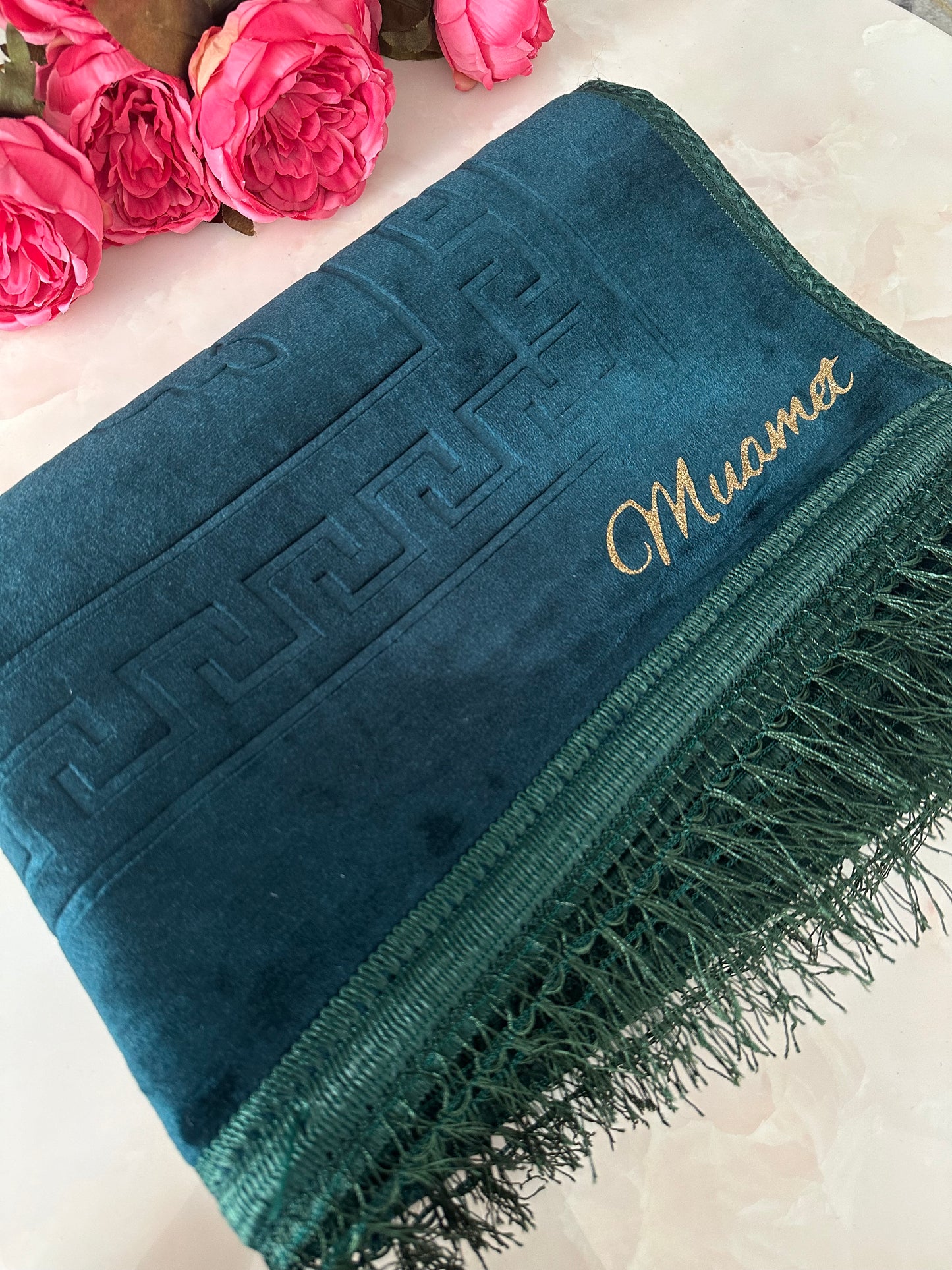 TAPIS DE PRIÈRE PERSONNALISÉ