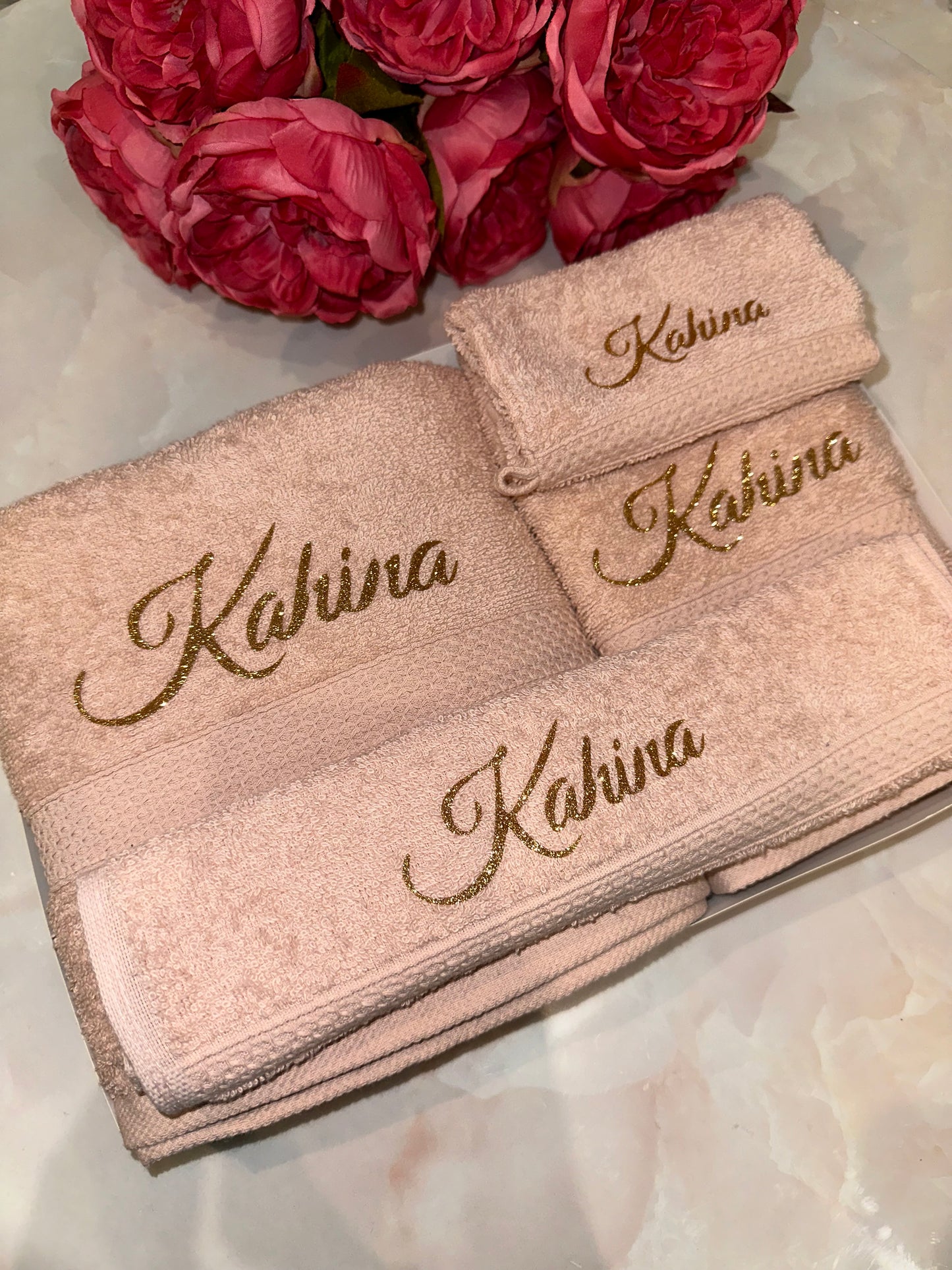 COFFRET DE BAIN ROSE