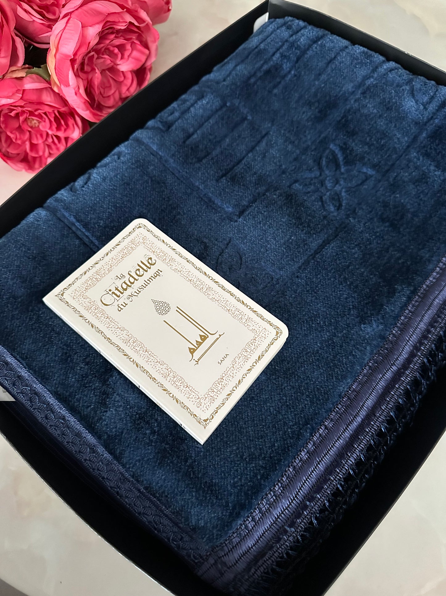 COFFRET TAPIS DE PRIÈRE + CITADELLE DU MUSULMAN