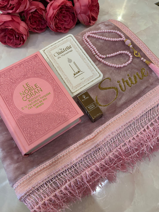 COFFRET ISLAMIQUE FEMME ROSE