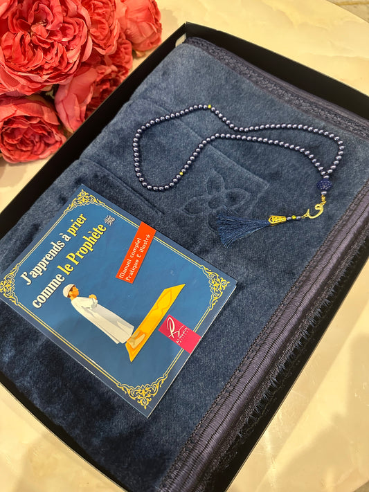 COFFRET ISLAMIQUE COMMENT FAIRE LA PRIÈRE + TASBIH