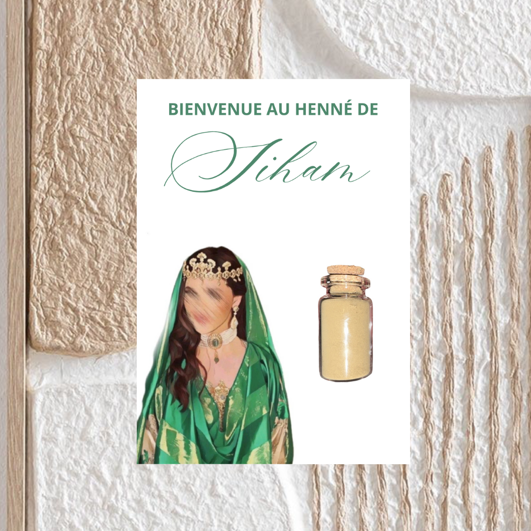 CARTE DE BIENVENUE AU HENNA