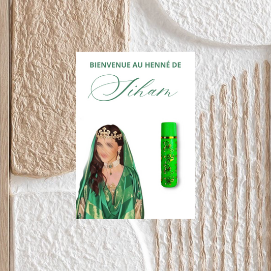 CARTE BIENVENUE AU HENNA