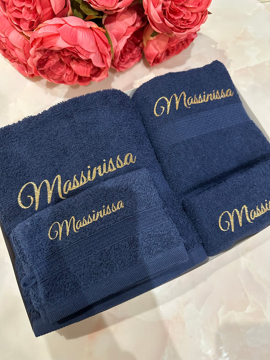 COFFRET DE BAIN HOMME BLEU